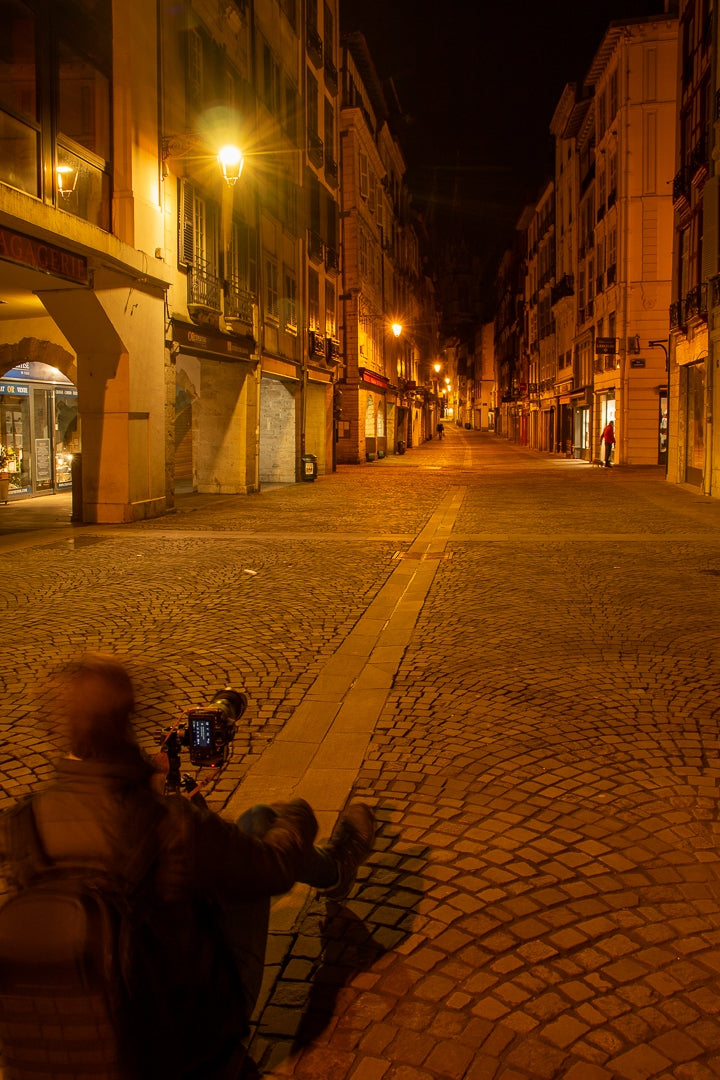 Stage photo de nuit à Bayonne